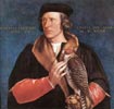 Holbein's portrait of royal falconer Robert Cheseman.